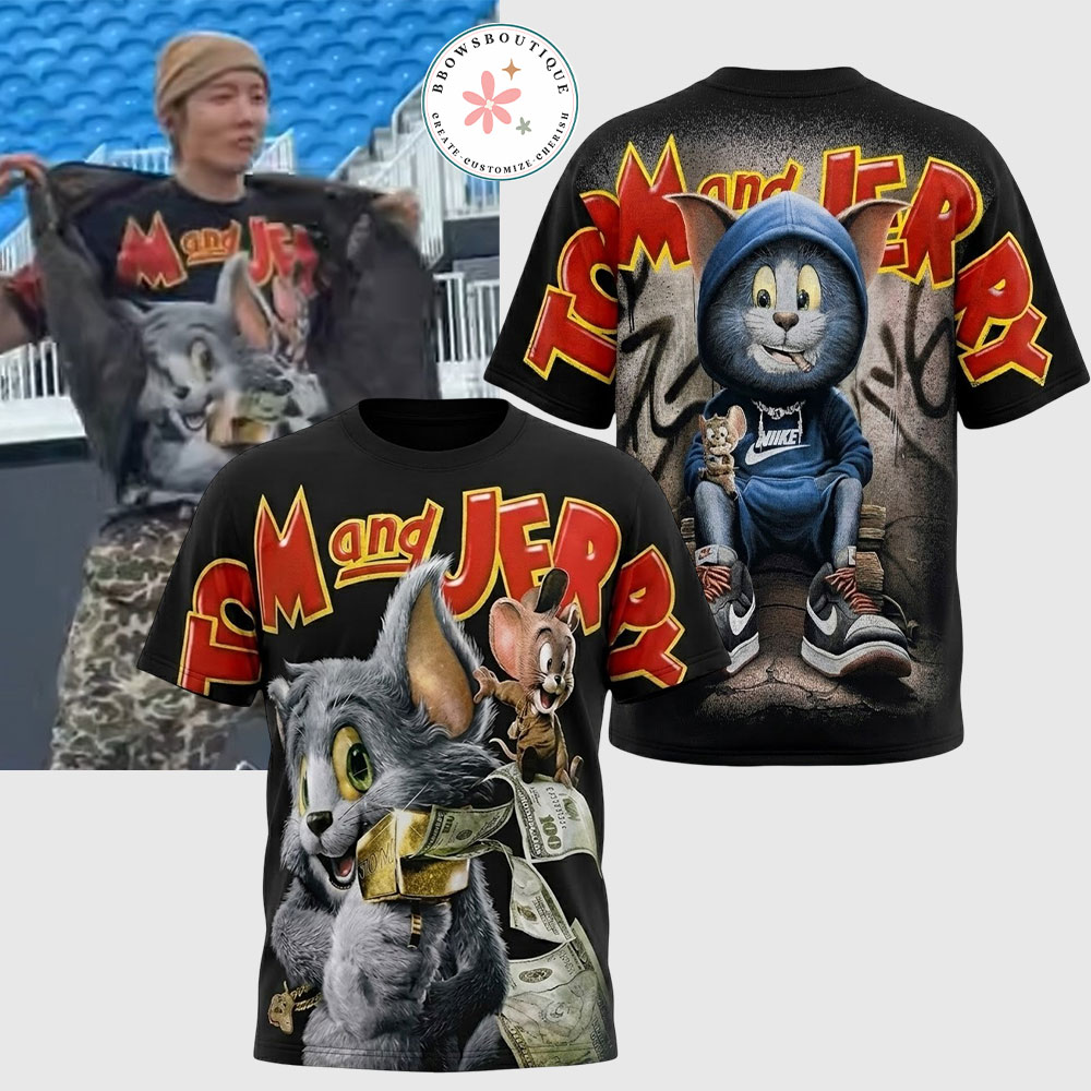 BTS JHope Tom And Jerry Shirt