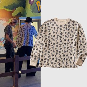 RM Namjoon BTS Brian's Heart Allover Thermal Ls Long Sleeve Shirt 7 RM Namjoon BTS Brian's Heart Allover Thermal Ls Long Sleeve Shirt