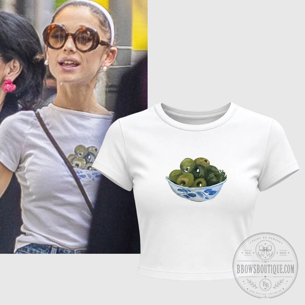 Ariana Grande Lisa Says Gah Olive Bowl Alex Baby Tee