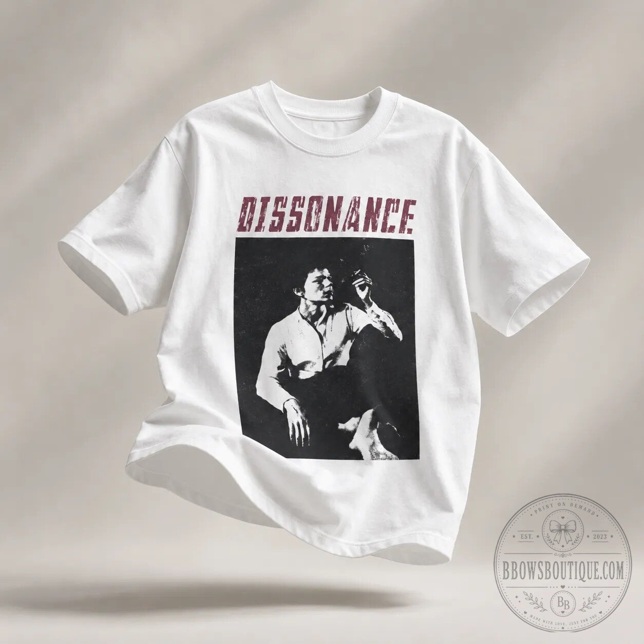 BTS V Taehyung Dissonance Shirt 9 BTS V Taehyung Dissonance Shirt apparel product view