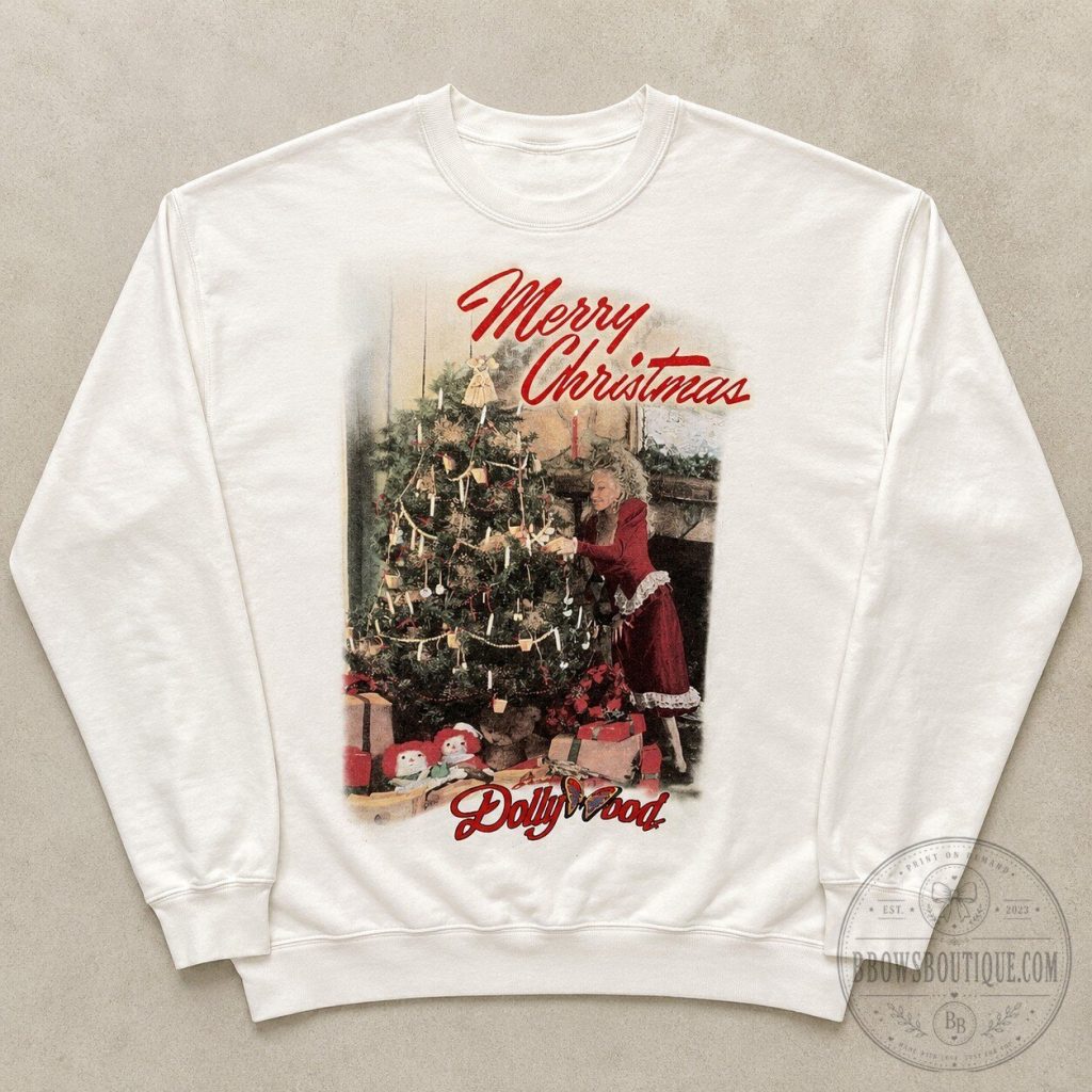 Dolly Parton Christmas Sweatshirt Dolly Parton Christmas Sweatshirt