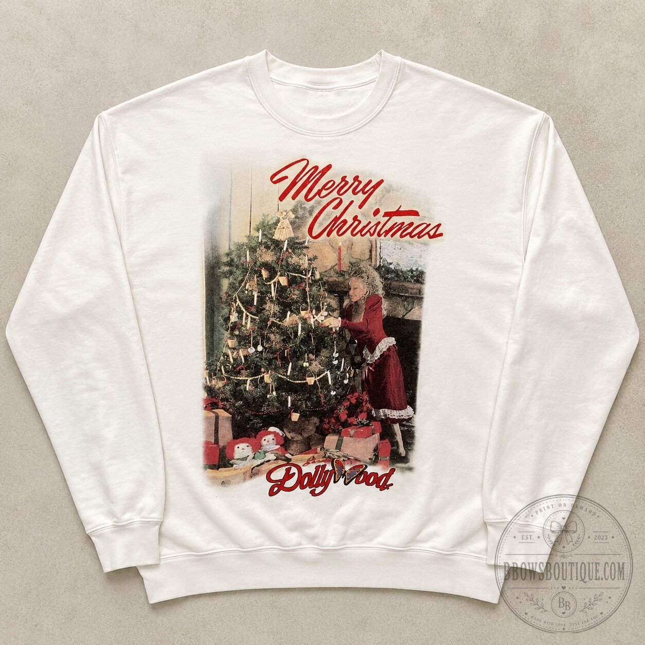 Dolly Parton Christmas Sweatshirt