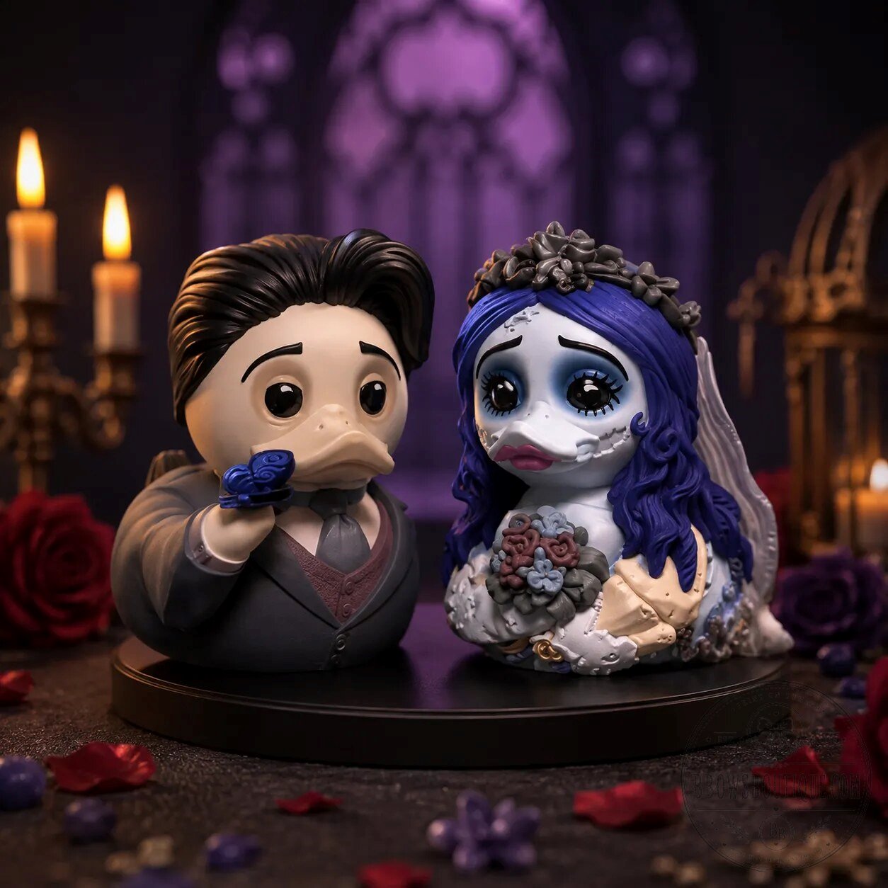 Emily And Victor TUBBZ Tim Burton's Corpse Bride Duck Toy