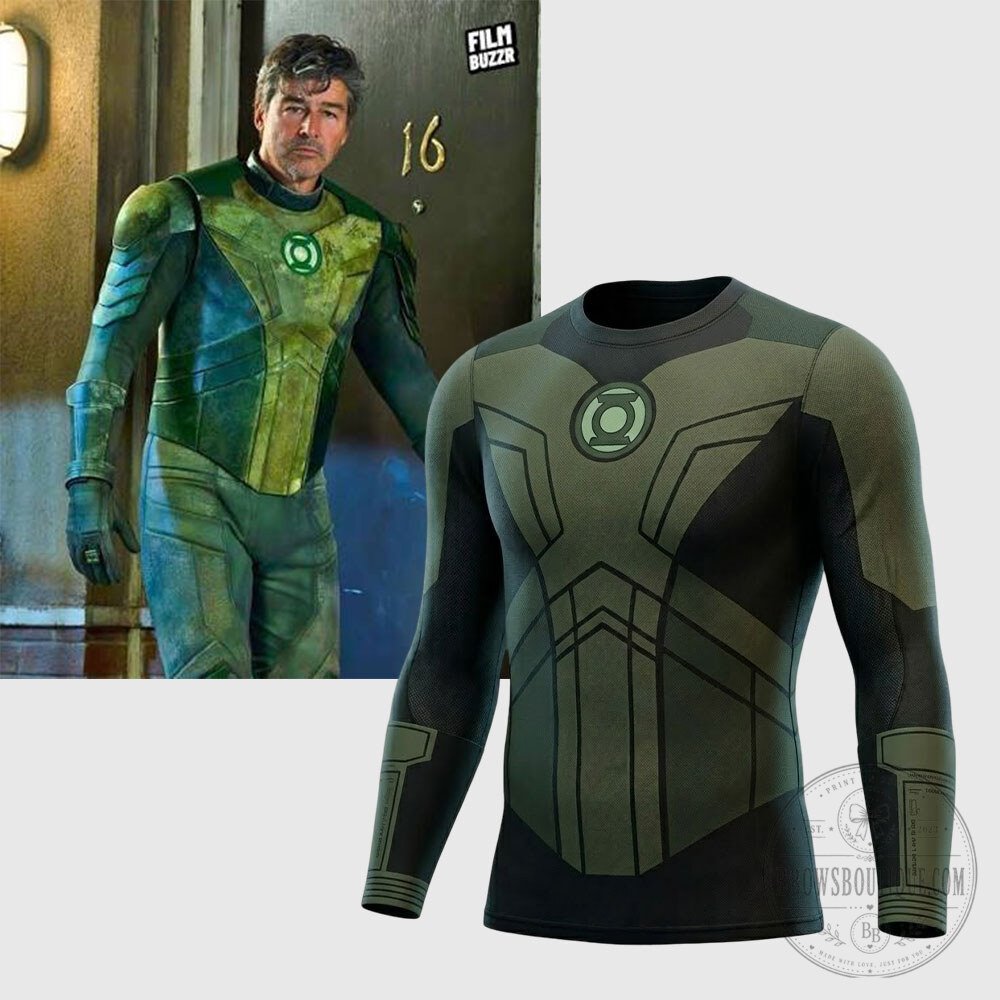 Hal Jordan John Stewart Green Lantern Compression Shirt