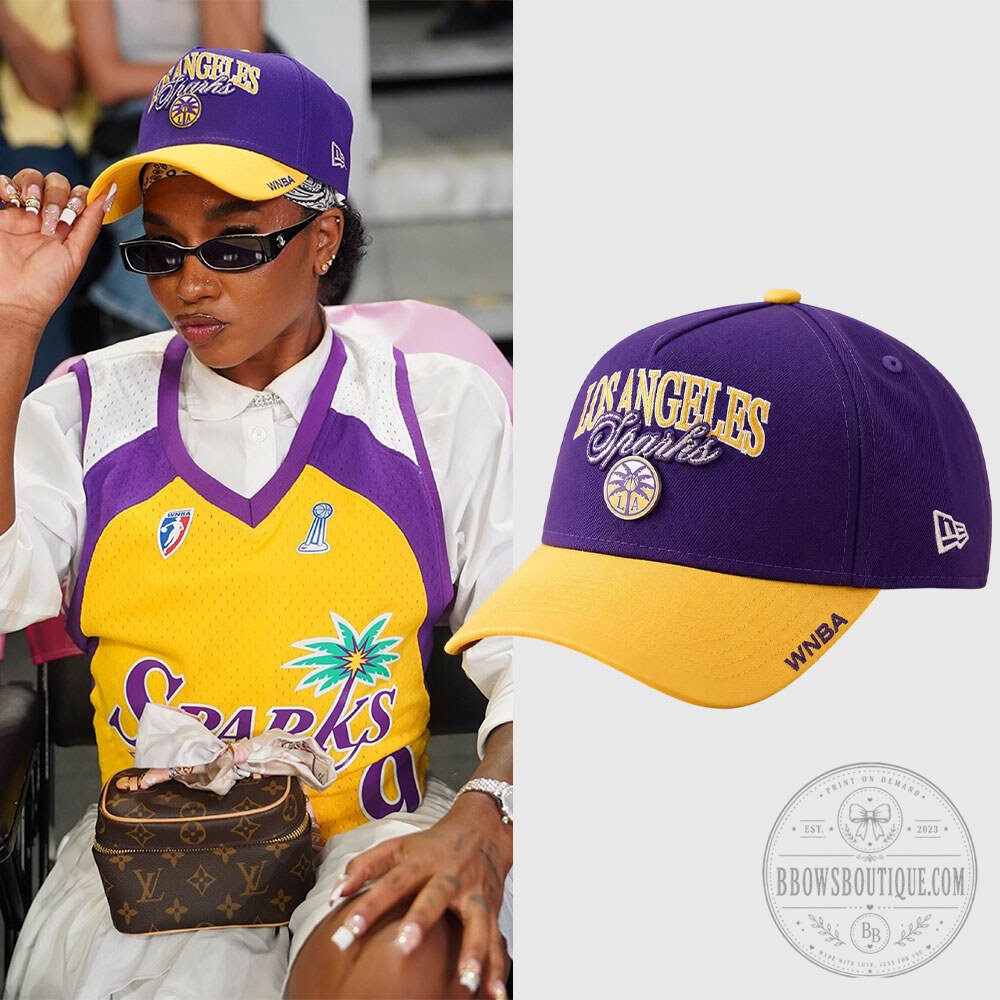 Jordan Chiles New Era 9FORTY Los Angeles Sparks Hat