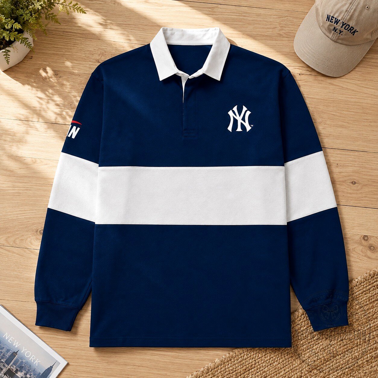 NY Yankees Rugby Polo Shirt Giveaway 2026