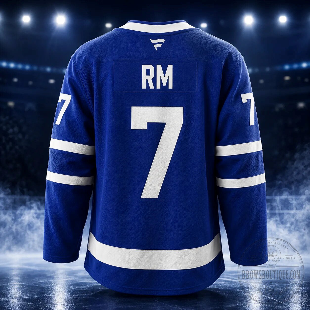 RM BTS Toronto Maple Leafs Hockey Jersey 10 RM BTS Toronto Maple Leafs Hockey Jersey apparel product view