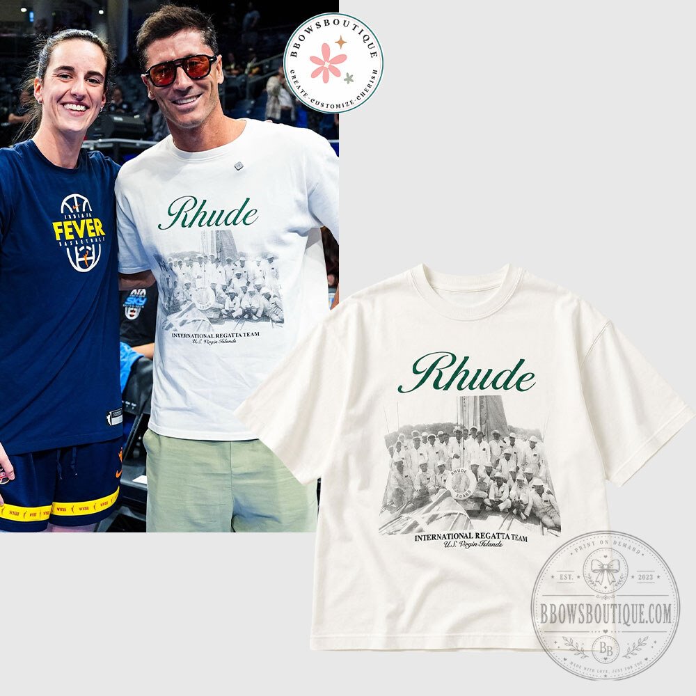 Robert Lewandowski Rhude Virgin Islands Script Shirt