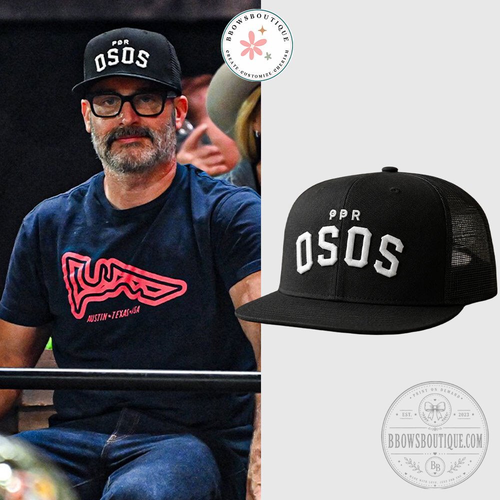 Tom Segura Por Osos Black Trucker Hat