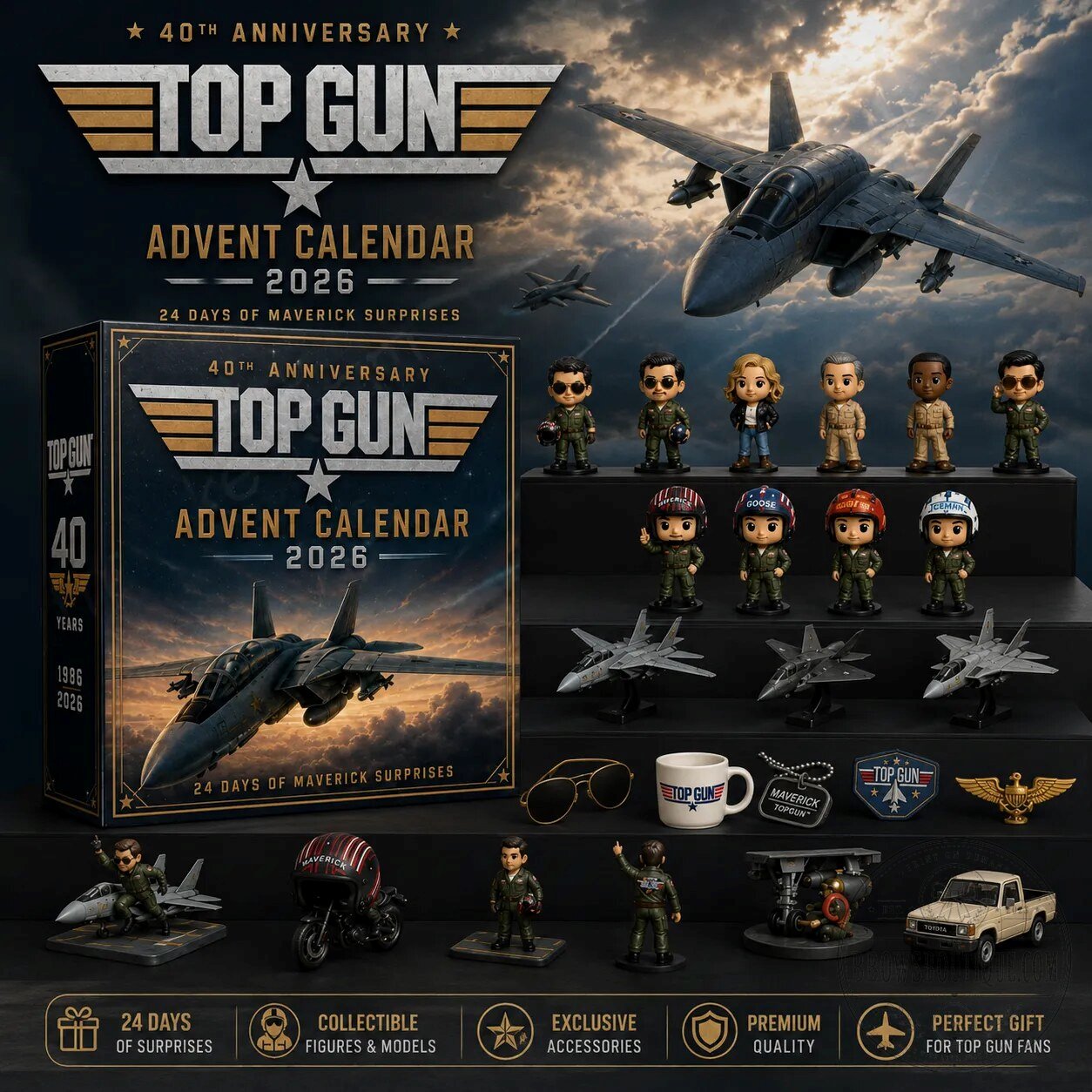 Top Gun 40th Anniversary Advent Calendar 2026