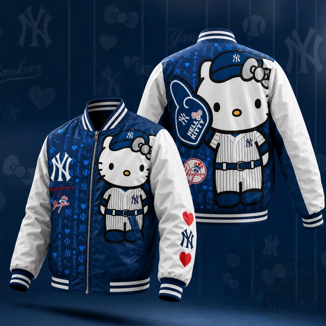 Yankees x Hello Kitty 2026 Bomber Jacket