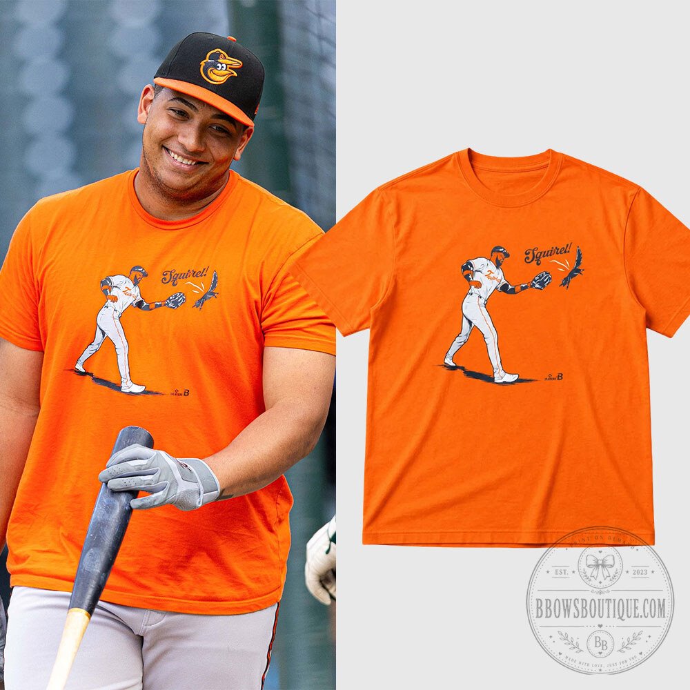 Samuel Basallo Baltimore Orioles Squirrel Shirt 4 Samuel Basallo Baltimore Orioles Squirrel Shirt