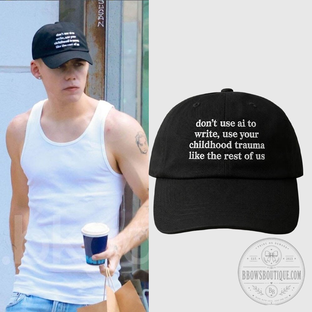 The Kid LAROI Don't Use AI To Write Hat